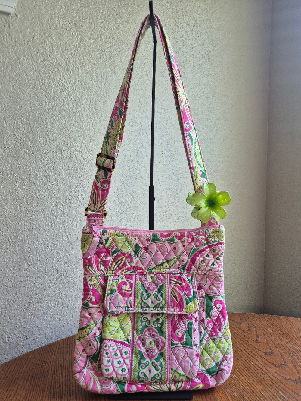 Vera Bradley Pinwheel Pink Crossbody (2008)